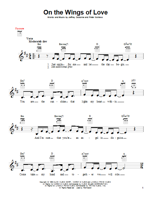 Product gallery: Page 1 of 1 On The Wings Of Love, Jeffrey Osborne