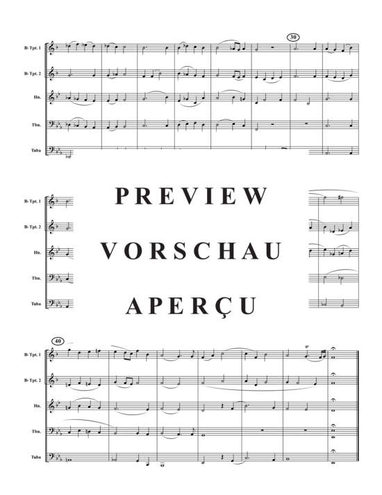 Produktgalerie: Seite 3 von 8 Ave Verum Corpus , , (Blechbläser-Quintett)