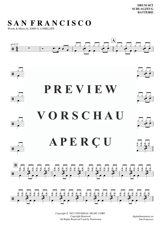 Product gallery: Page 2 of 4 San Francisco , Mckenzie, Scott, (Drums)