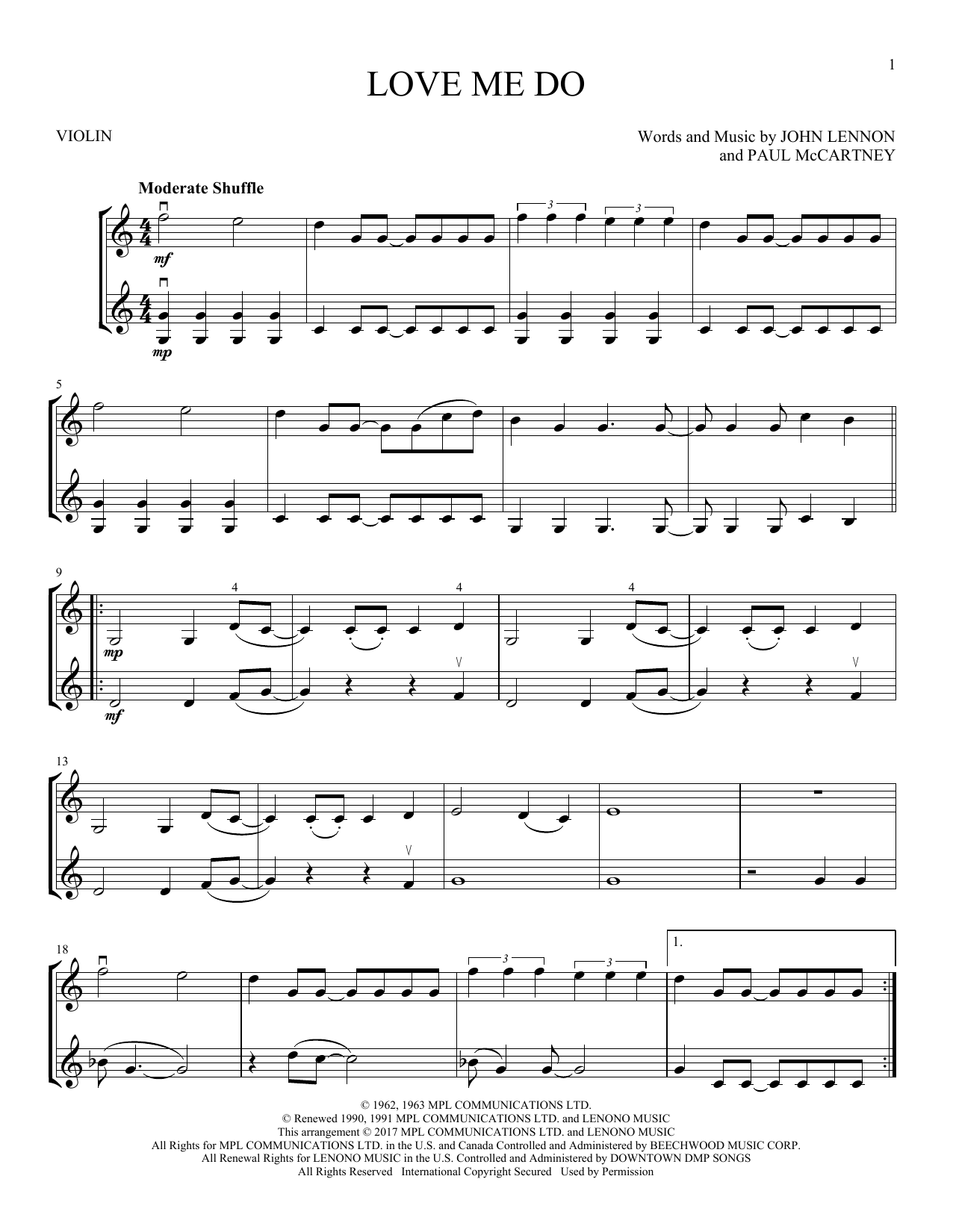 Product gallery: Page 1 of 1 Love Me Do, The Beatles