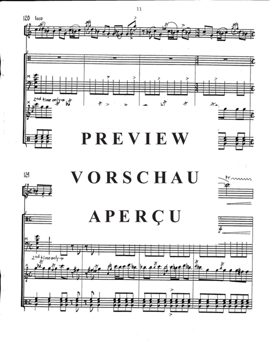 Product gallery: Page 16 of 21 Mysterious Exit , , (solo flute and 4 percussion instruments)
