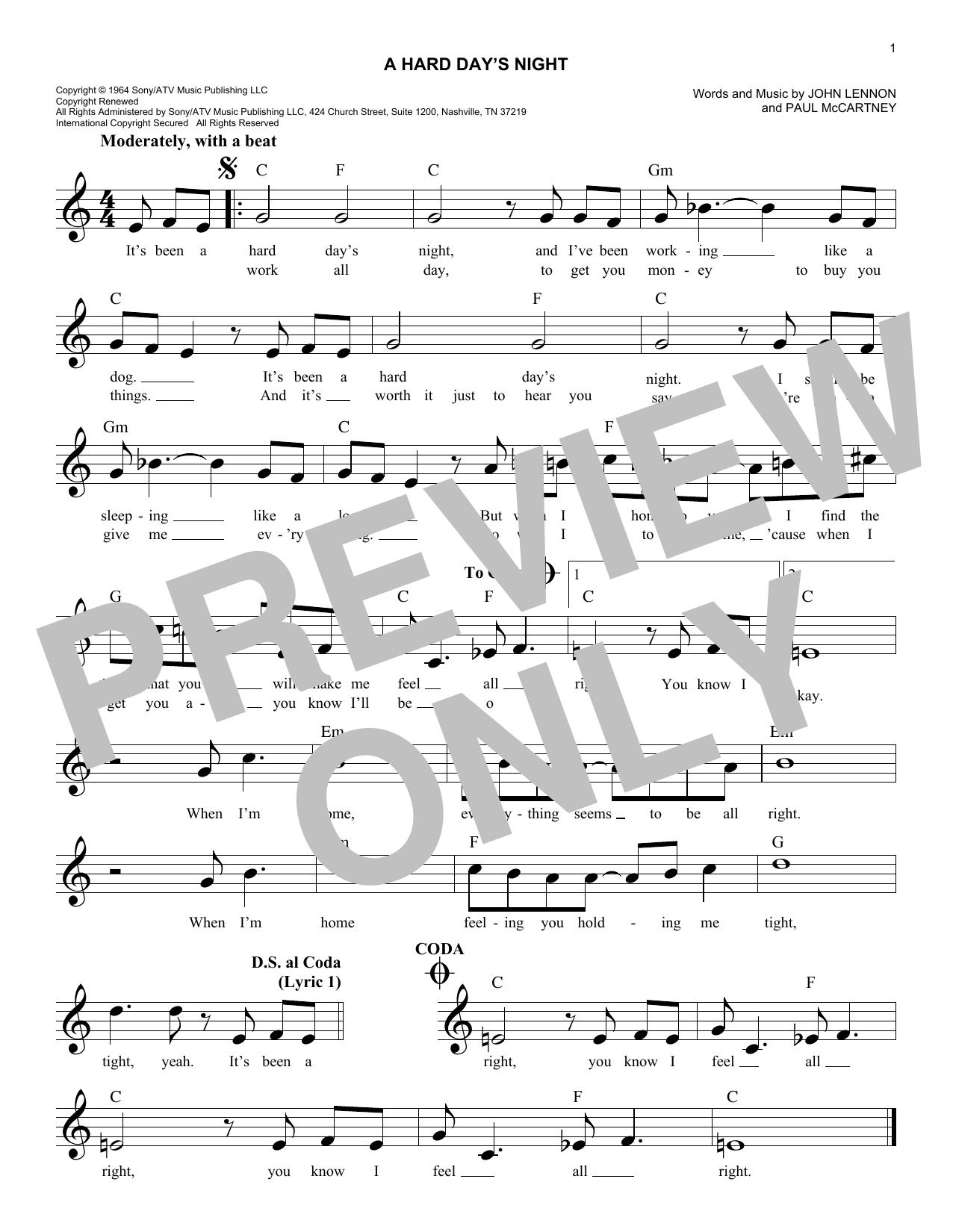 Produktgalerie: Seite 1 von 1 A Hard Day's Night, The Beatles