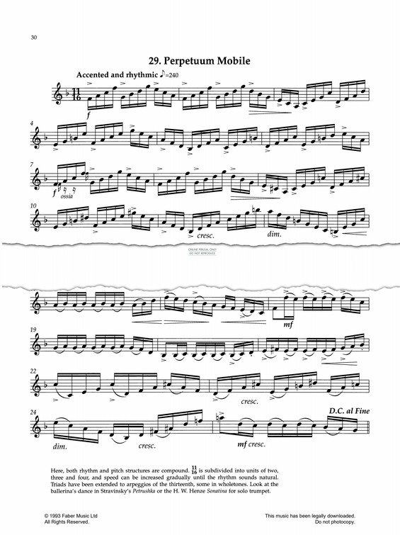 Produktgalerie: Seite 1 von 1 Perpetuum Mobile, John Miller, Trompete