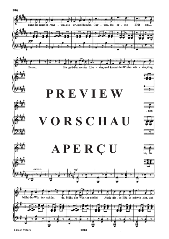 Product gallery: Page 3 of 5 Der Musensohn D.764, , High Voice and Piano