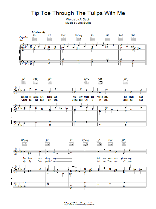 Produktgalerie: Seite 1 von 1 Tip-Toe Thru' The Tulips With Me, Tiny Tim, Gesang, Gitarre, Klavier