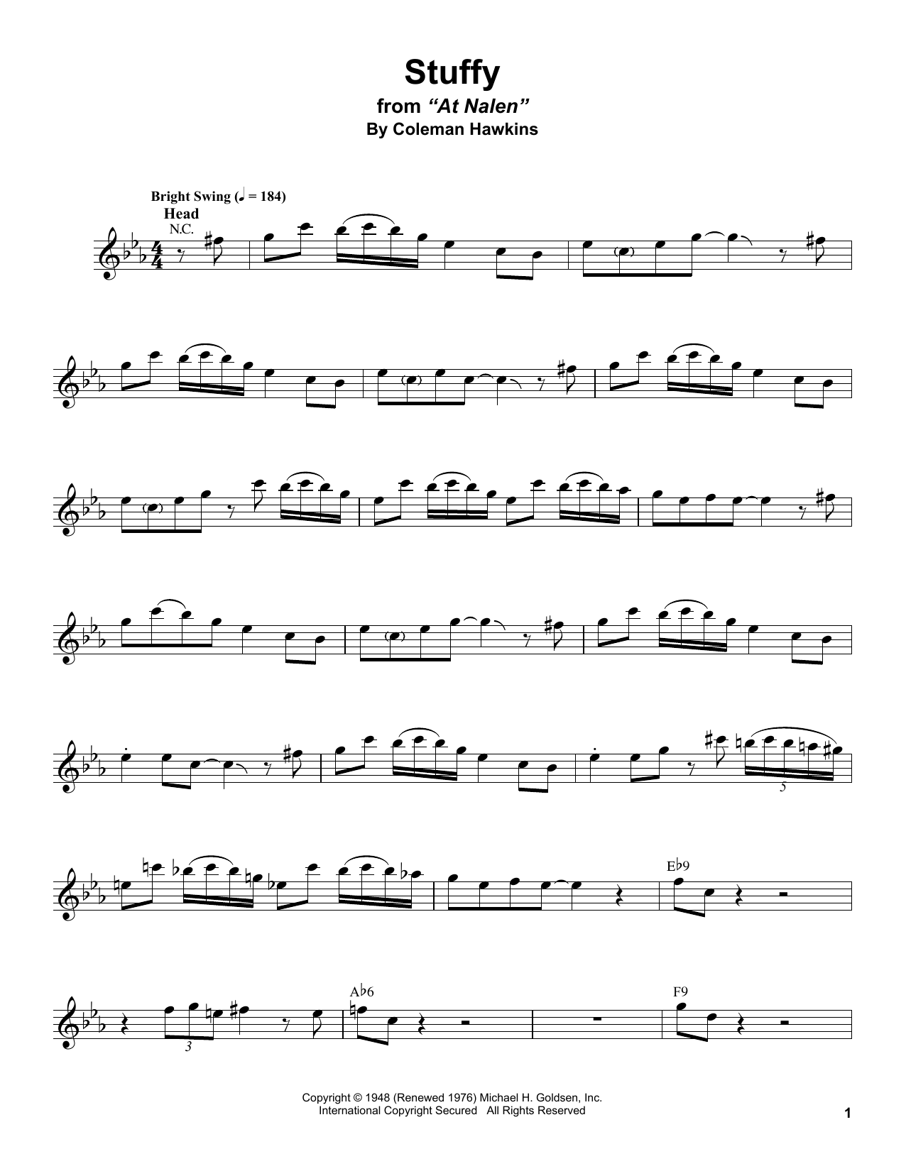 Product gallery: Page 1 of 1 Stuffy, Stan Getz