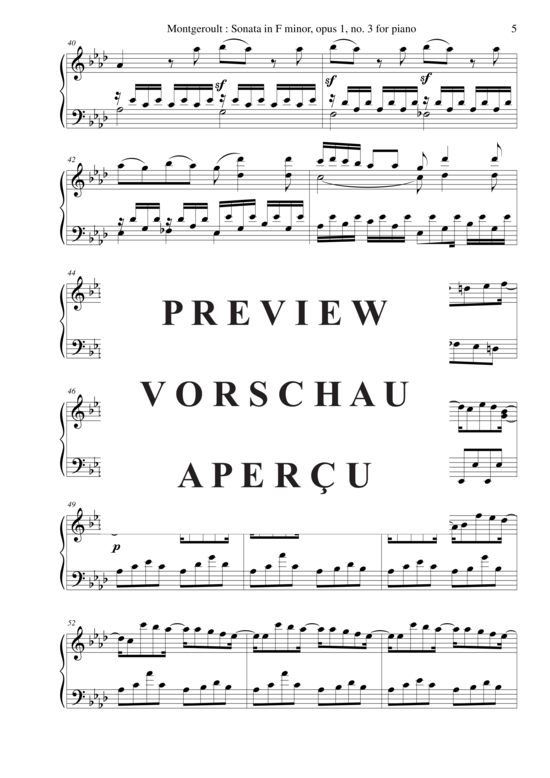 Product gallery: Page 6 of 21 Piano Sonata in F minor, Opus 1 no. 3 , Nicolas Horvath, Piano Solo