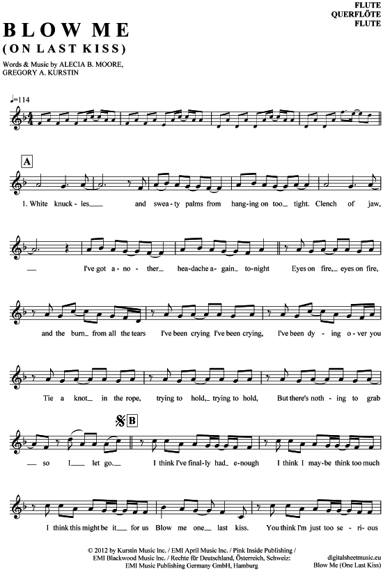 Product picture to: Blow Me (One Last Kiss) Pink