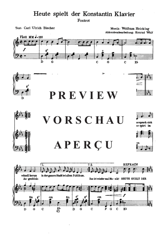 Product gallery: Page 4 of 4 Heute spielt der Konstantin Klavier , , Piano and Voice