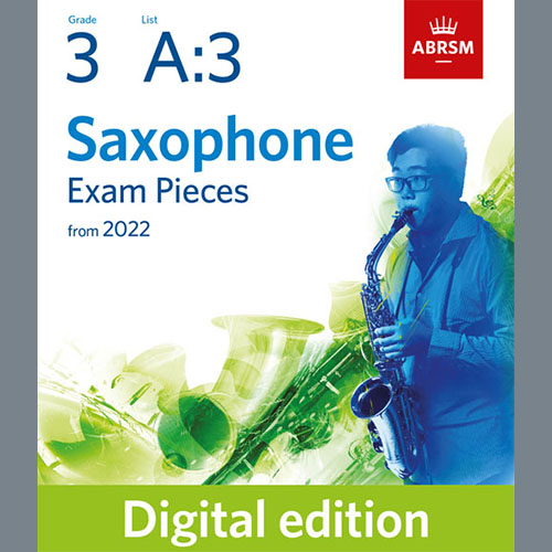 Product picture to: Allegro (from Concerto in E, Op.8 No.1)  (Grade 3 A3 from the ABRSM Saxophone syllabus from 2022)