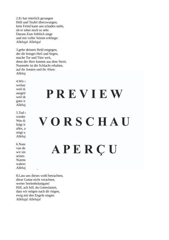 Produktgalerie: Seite 4 von 4 Jesus, unser Trost und Leben BWV 475, , Gesang und Klavier