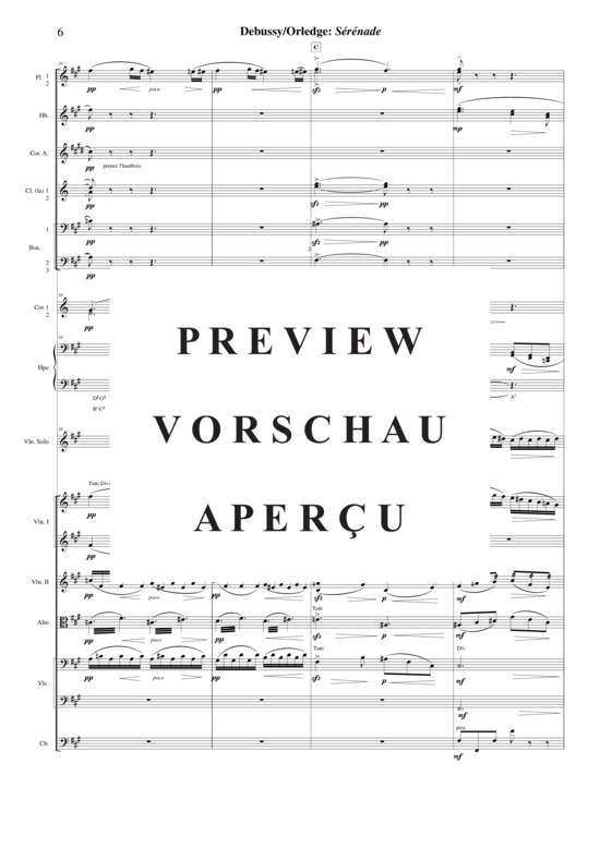 gallery: Sérénade for violin and orchestra , , (Orchester + Violine Solo)