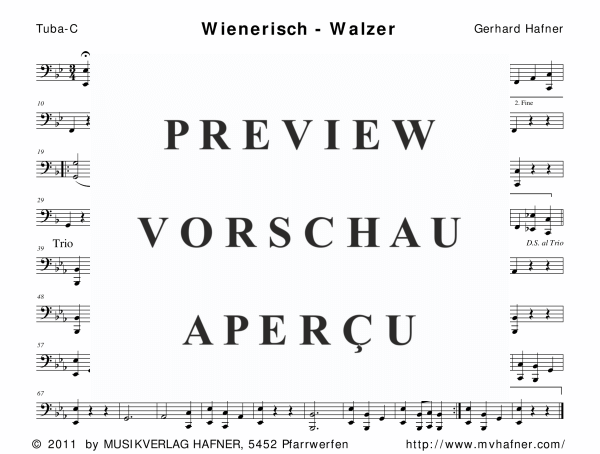 Product gallery: Page 10 of 11 Wienerisch - Walzer, , (woodwind and brass)