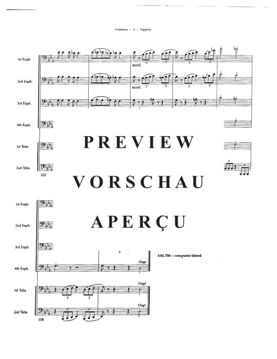 Produktgalerie: Seite 14 von 21 Puppetry , , (Tuba Ensemble EEEETT)
