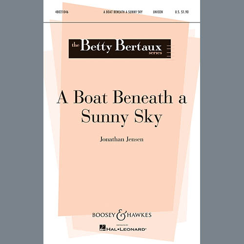 cover: A Boat Beneath A Sunny Sky, Jonathan Jensen