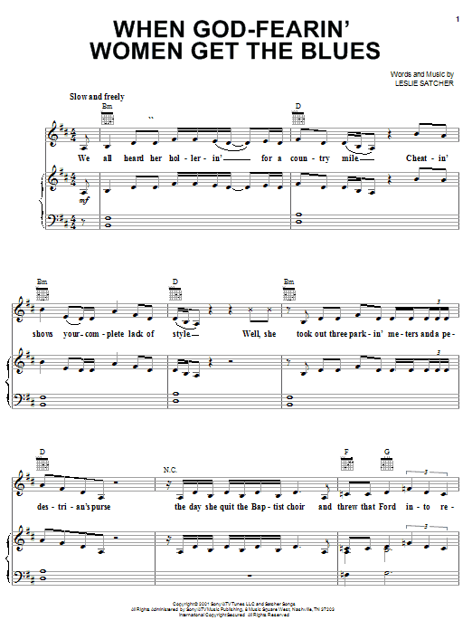 Produktgalerie: Seite 1 von 1 When God-Fearin' Women Get The Blues, Martina McBride, Gesang, Gitarre, Klavier