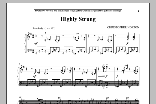 Product gallery: Page 1 of 1 Highly Strung, Christopher Norton