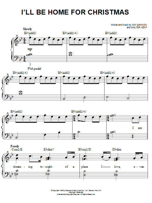 Produktbild zu: I'll Be Home For Christmas
