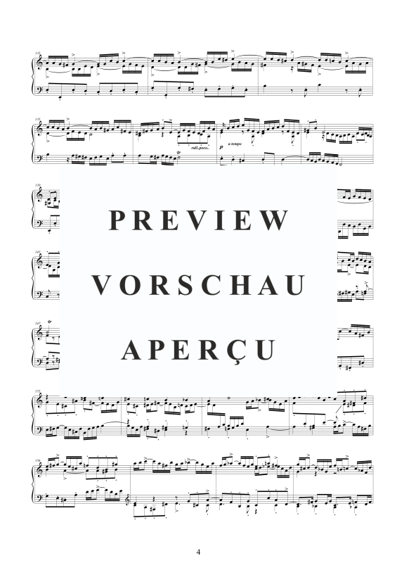 Produktgalerie: Seite 5 von 7 Fantasia und Fuge A-Moll BWV 904, , Klavier Solo