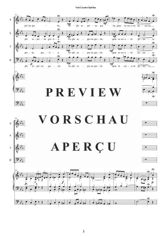 Produktgalerie: Seite 4 von 11 Veni Creator Spiritus - Song of Pentecost, , Gemischter Chor und Orgel