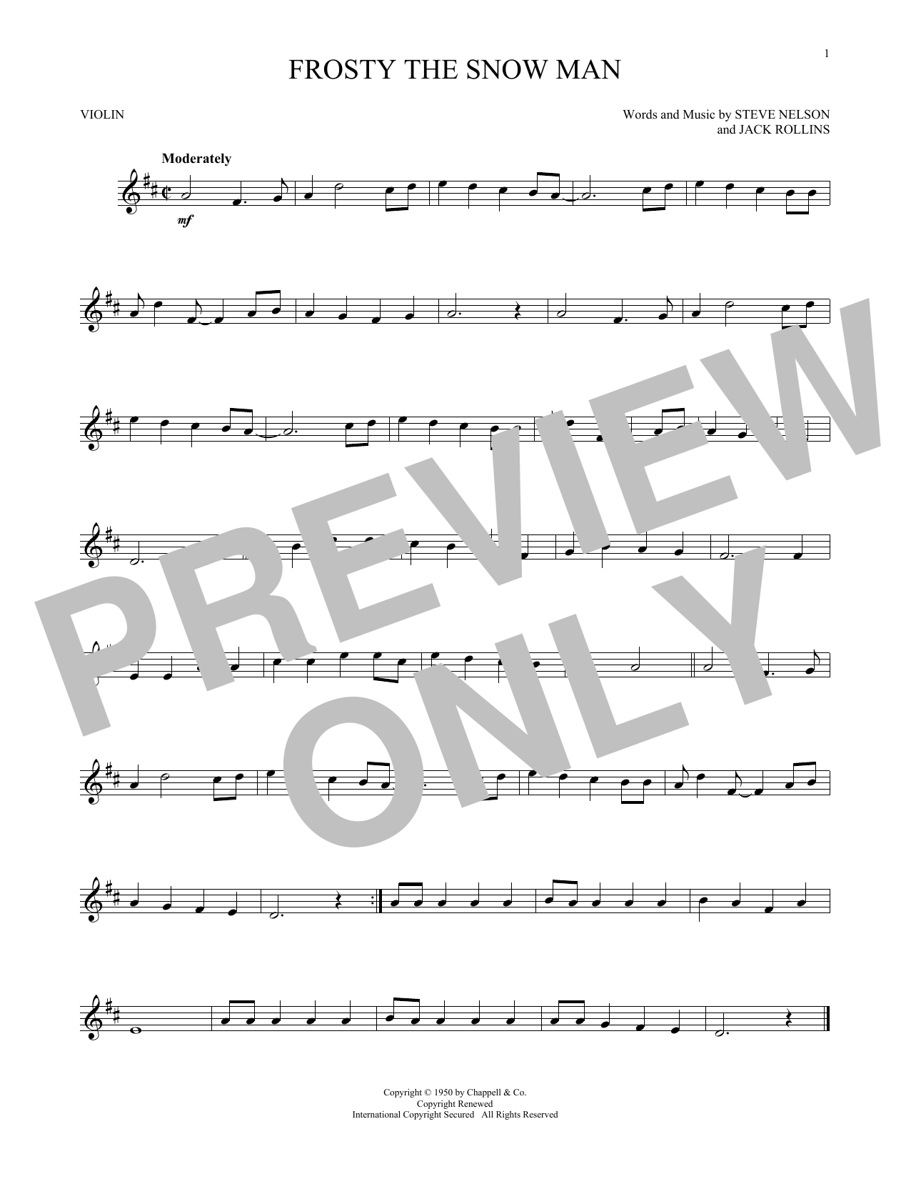 Product gallery: Page 1 of 1 Frosty The Snow Man, Jack Rollins & Steve Nelson