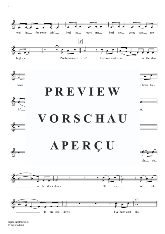 gallery: In The Shadows, Rasmus, Trompete in B