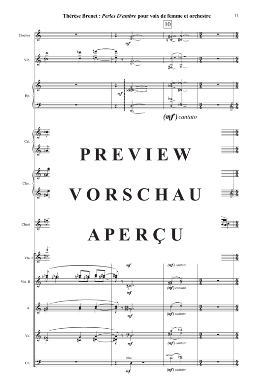 Product gallery: Page 12 of 21 Perles d'Ambre , , (soprano solo + orchestra) score only