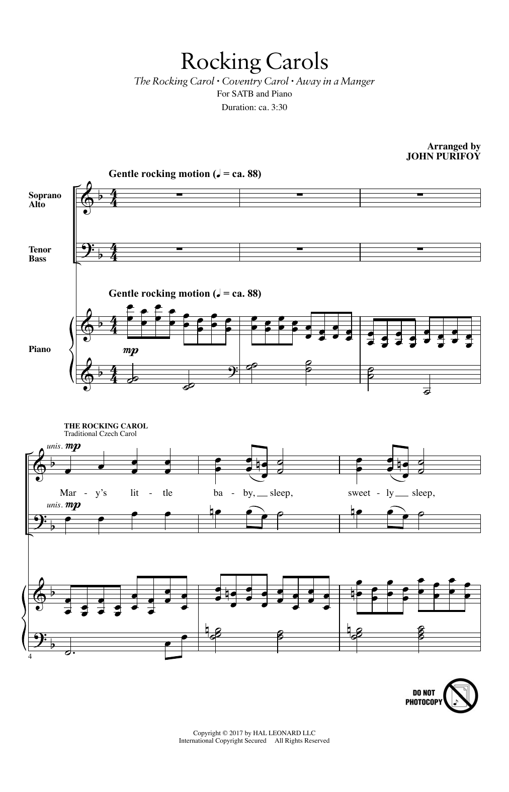 Product gallery: Page 1 of 1 Rocking Carols, John Purifoy