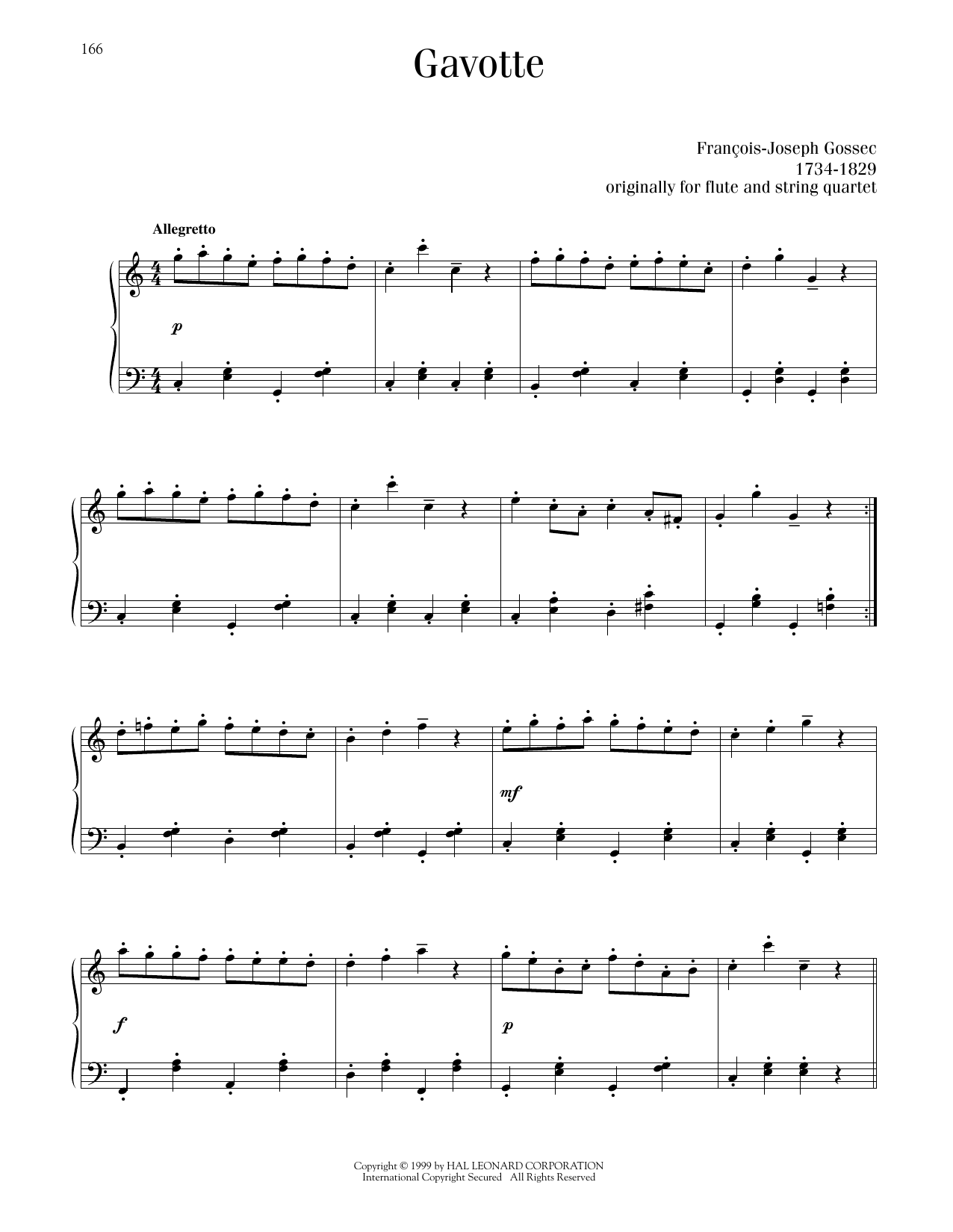 Produktbild zu: Gavotte
