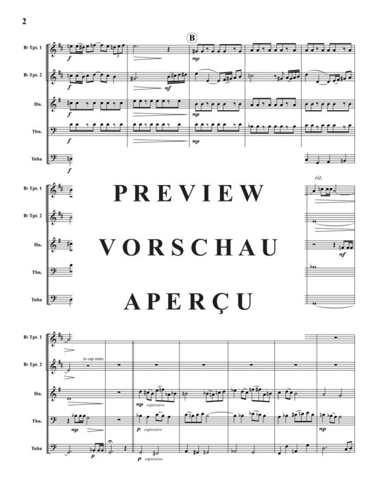 Produktgalerie: Seite 3 von 16 Intrada , , (Blechbläserquintett)