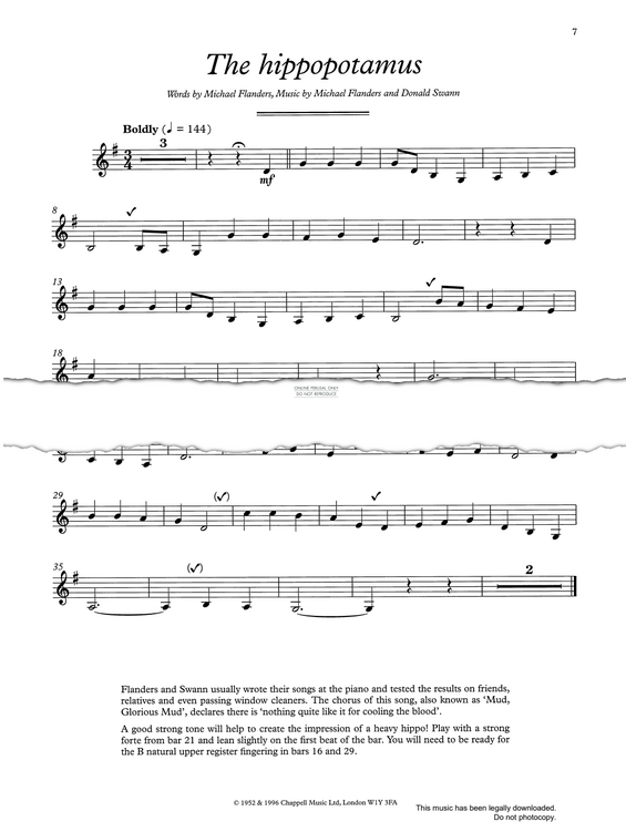 Product gallery: Page 1 of 1 The Hippopotamus Song, Donald Swann
