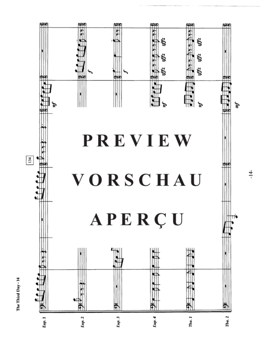 Produktgalerie: Seite 16 von 21 The Third Day , , (Tuba Ensemble EEEETT)