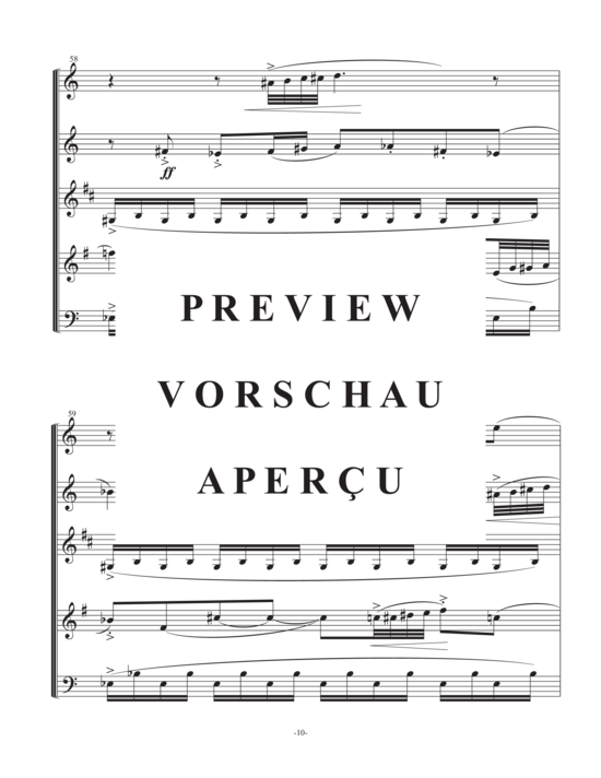 Produktgalerie: Seite 13 von 21 Two Modern Motets , , (Holzbläser Quintett Flöte, Oboe, Klarinette, Horn, Fagott)