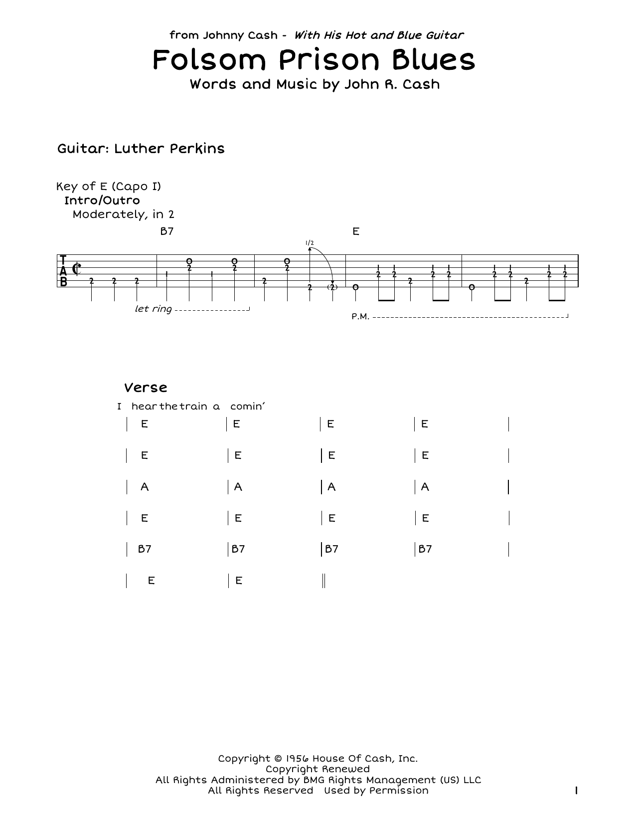Produktbild zu: Folsom Prison Blues