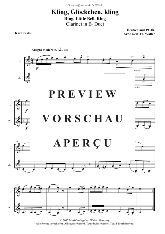 Produktbild zu: Kling, Glöckchen, kling! Traditional