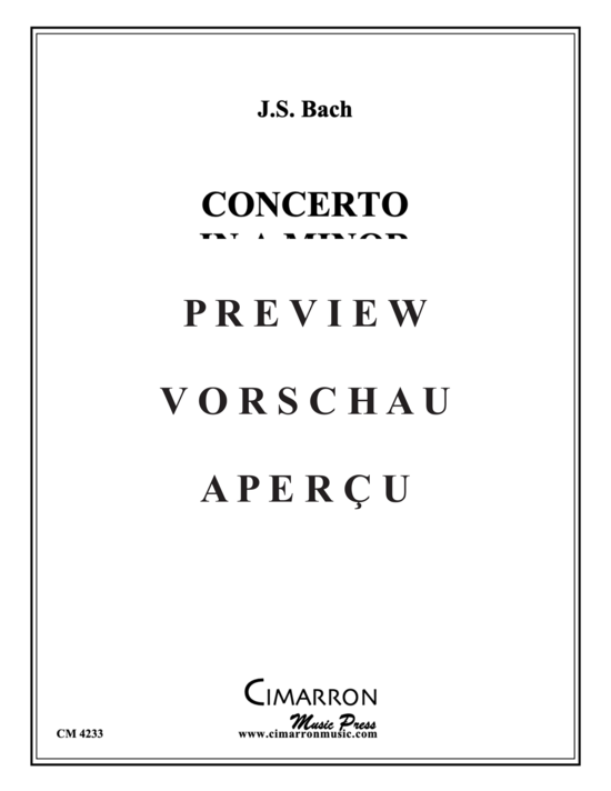 Produktgalerie: Seite 2 von 21 Concerto in a minor , , (Streicher Quartett + Horn in F Solo)