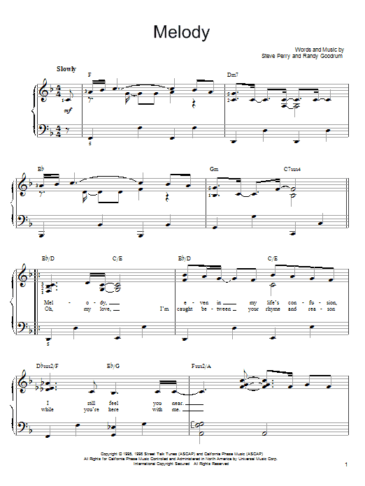 Produktbild zu: Melody
