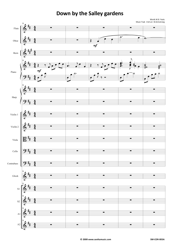 Produktbild zu: Four Irish songsTraditional