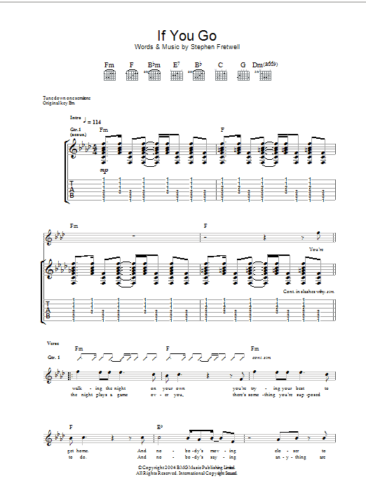 Produktgalerie: Seite 1 von 1 If You Go, Stephen Fretwell, Gitarre
