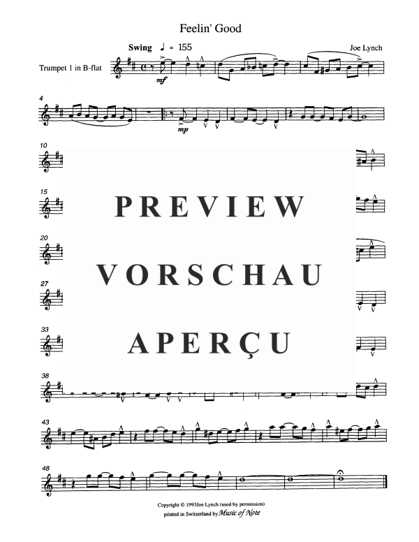 Produktgalerie: Seite 6 von 10 Feelin' Good, , Blechbläserquintett
