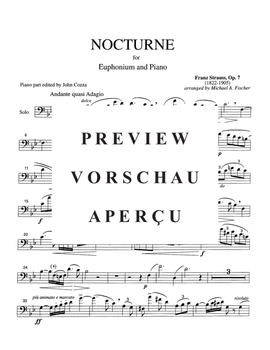 Product gallery: Page 14 of 15 Nocturne , , (euphonium + piano)