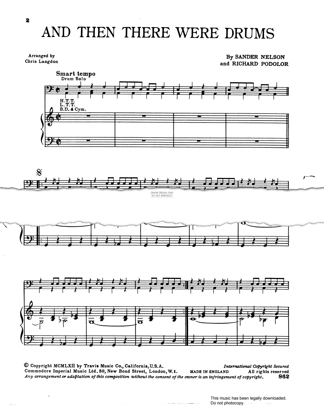 Product gallery: Page 1 of 1 And Then There Were Drums, Sandy Nelson