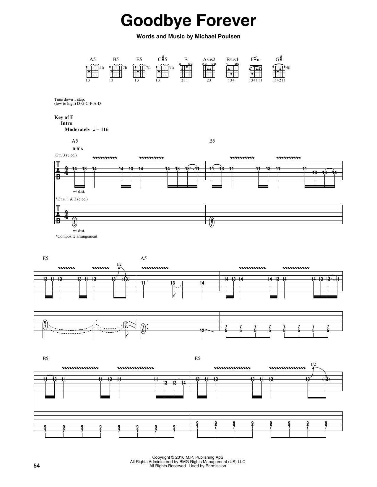 Product gallery: Page 1 of 1 Goodbye Forever, Volbeat