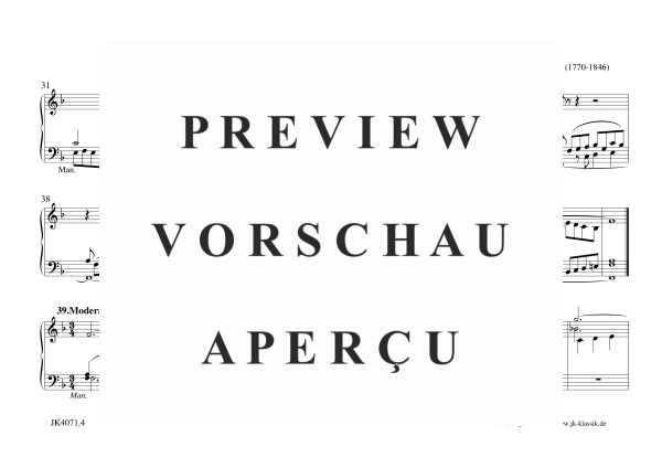 gallery: Vor und Nachspiele F-Dur 5 Stück, , (Orgel Solo)