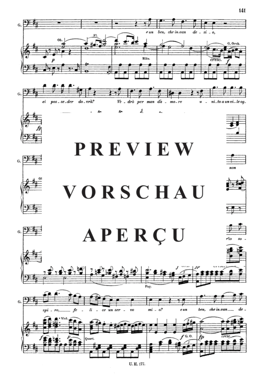 Product gallery: Page 5 of 5 Vedro mentr'io sospiro, , Bass/Baritone Solo and Piano