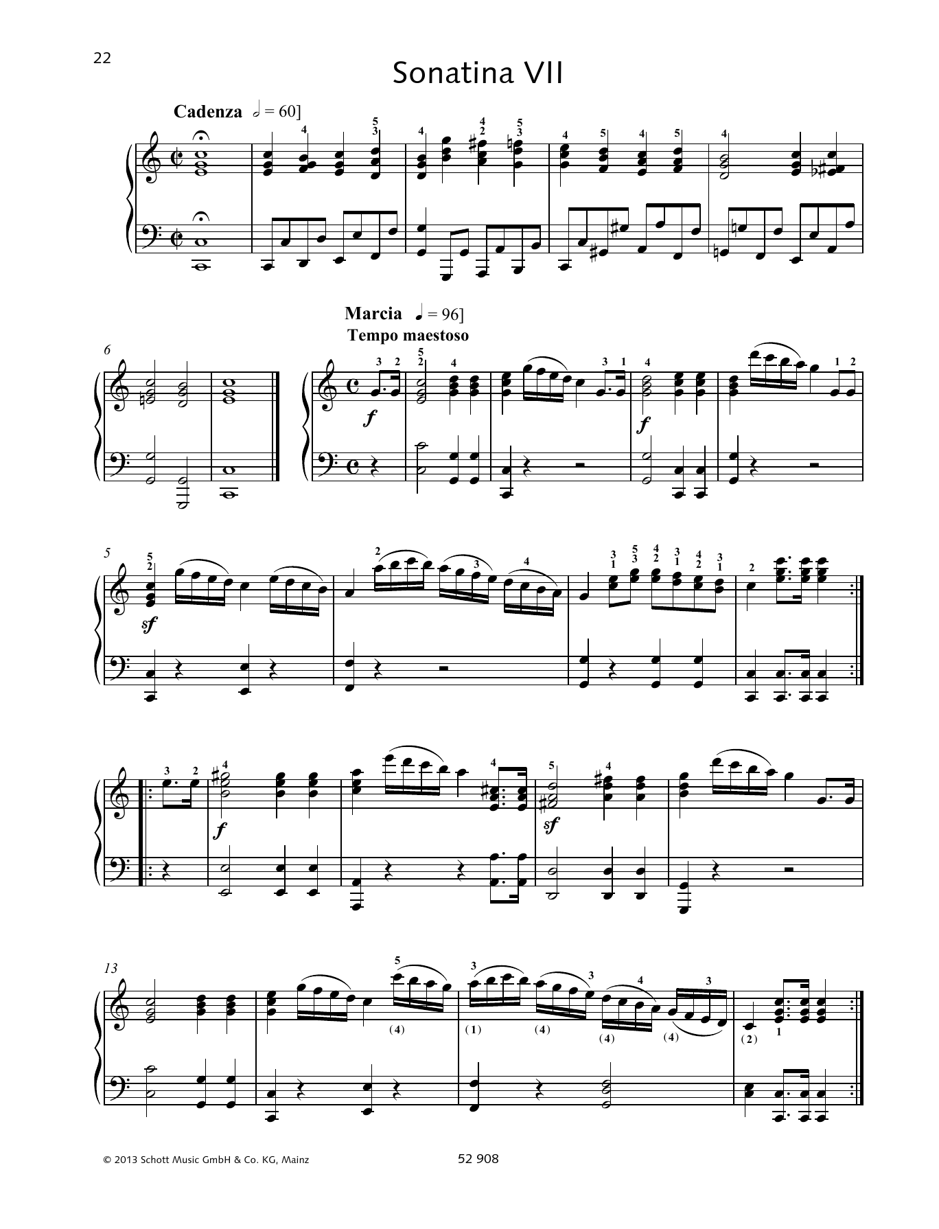 Produktbild zu: Sonatina VII