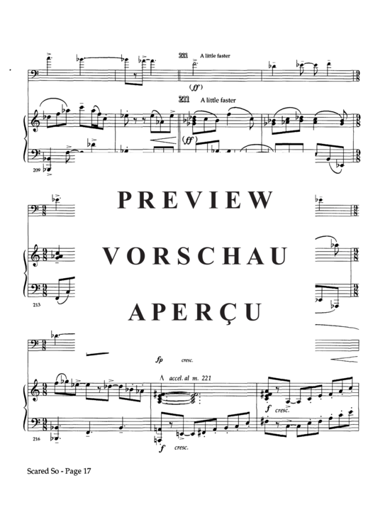 Product gallery: Page 19 of 21 Concert Piece (Scared So) , ,  (euphonium + piano)