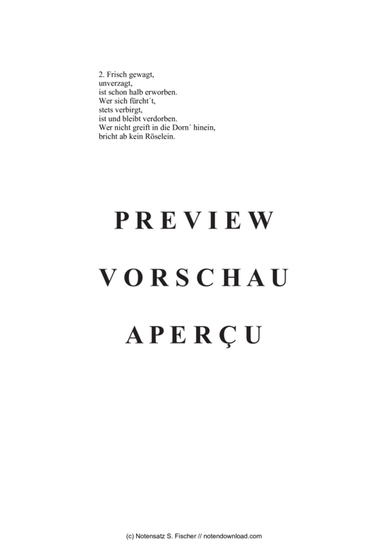 Product gallery: Page 3 of 3 Unverhofft kommet oft , , (mixed choir)