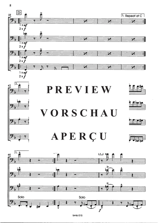 Product gallery: Page 6 of 16 Posaunen-Expresso , , (4x trombones)