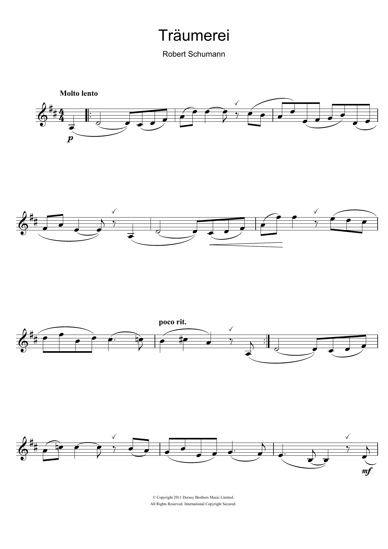 Product gallery: Page 1 of 1 Traumerei Op.15 No.7, Robert Schumann